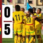 Central African Republic 0-5 Ghana. Photo Credit: Softfootball Media