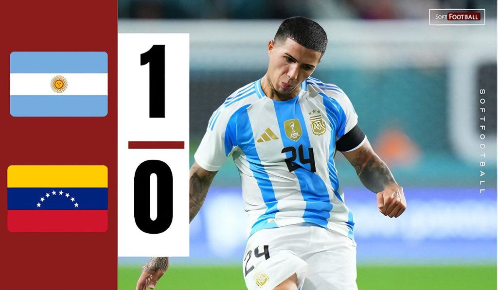 Argentina vs Venezuela (Photo Credit: SoftFootball Media)