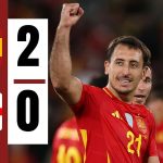 Spain 2-0 Georgia. Photo credit: Softfootball.