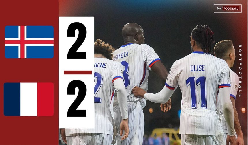 Iceland vs France (Photo Credit: SoftFootball Media)