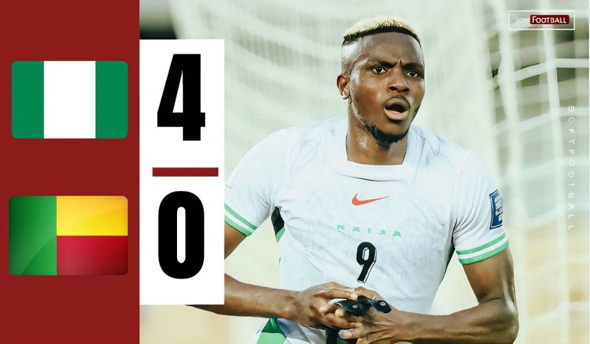Nigeria vs Benin (Photo Credit: Softfootball Media)