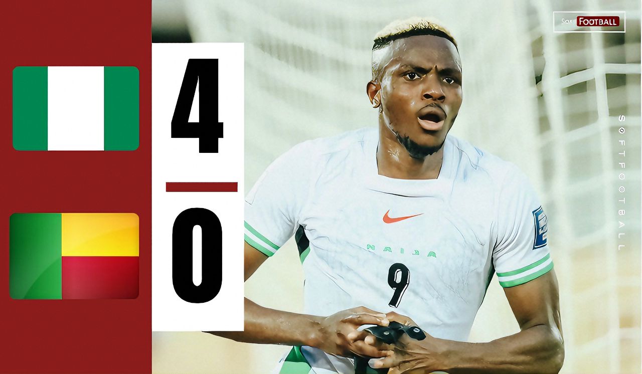 Nigeria vs Benin (Photo Credit: Softfootball Media)