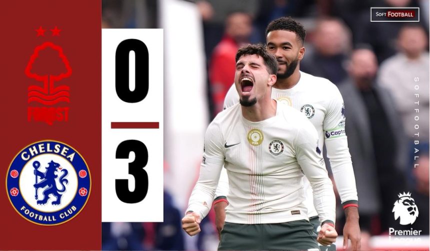 Nottingham Forest 0-3 Chelsea. Photo Credit: Softfootball.