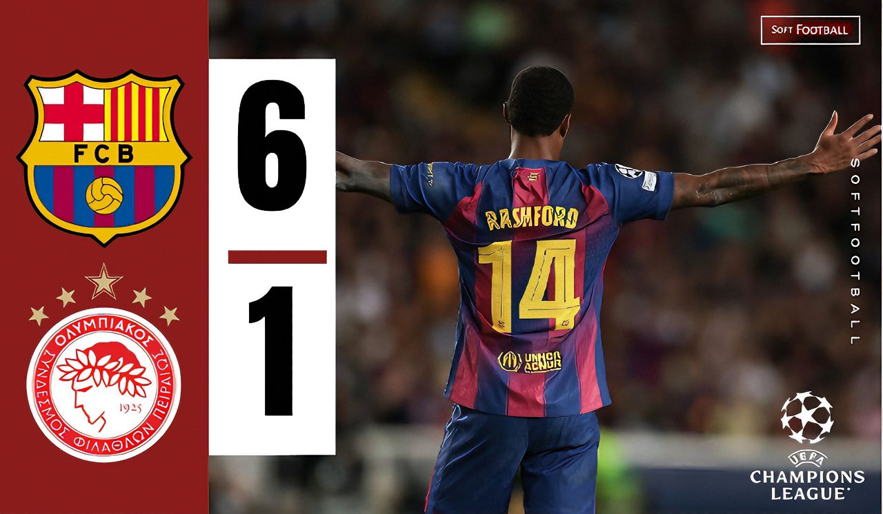 FC Barcelona vs Olympiacos (Photo Credit: Softfootball Media)