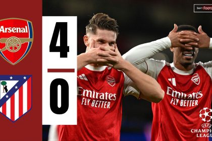 Arsenal vs Atletico Madrid (Photo Credit: Softfootball Media )