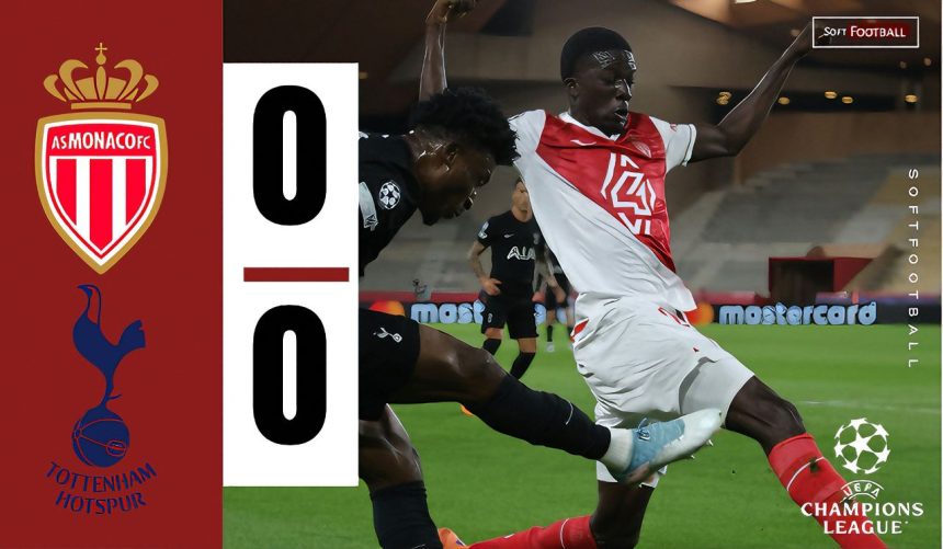 Monaco vs Tottenham (Photo Credit: Softfootball Media)