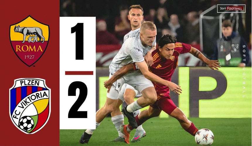 AS Roma vs. Viktoria Plzen (Softfootball Media)