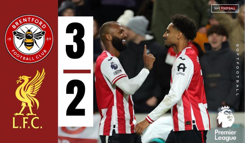Brentford vs Liverpool (Photo Credit: Softfootball Media)