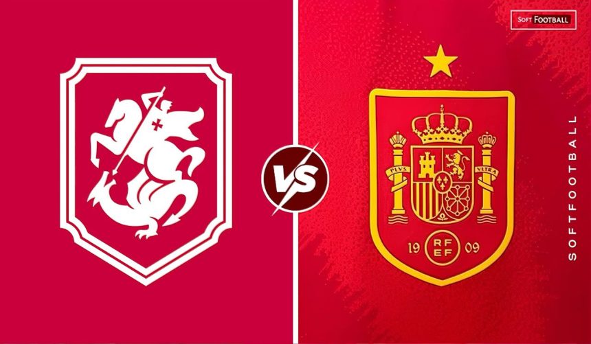 Georgia vs Spain (Photo Credit: Softfootball Media)