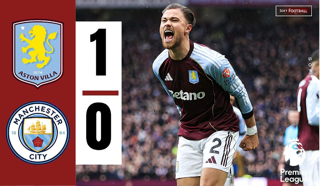 Aston Villa vs Manchester City (Photo Credit: Softfootball Media)