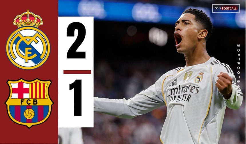 Real Madrid vs Barcelona (Photo Credit: Softfootball Media)