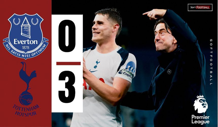 Everton vs Tottenham (Photo Credit: Softfootball Media)