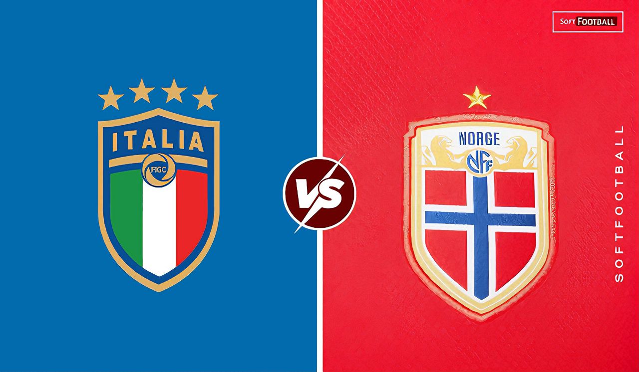Italy vs Norway (Photo Credit: Softfootball Media)