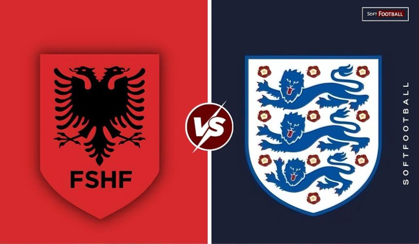 Albania vs England (Photo Credit: Softfootball Media)