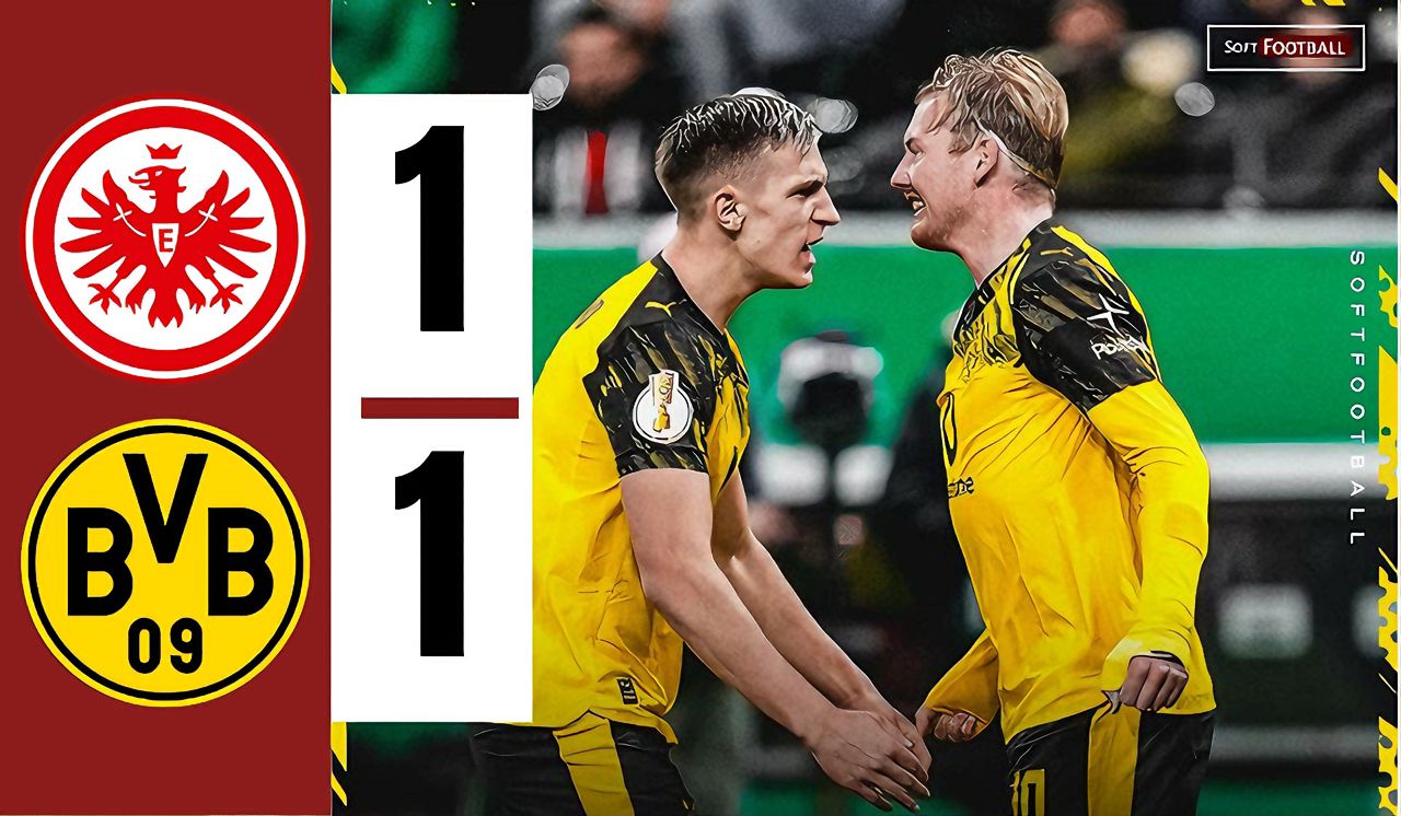 Eintracht Frankfurt vs Borussia Dortmund (Photo credit:Softfootball Media)