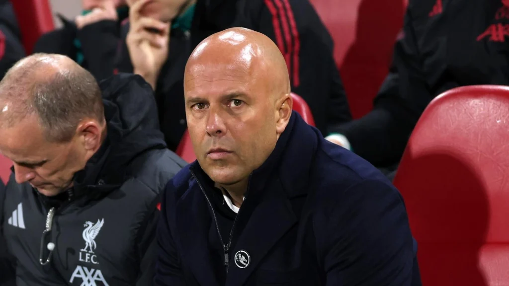 Arne Slot of Liverpool (Photo Credit: Liverpool via X)