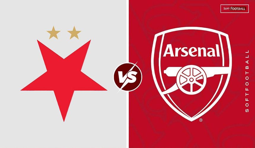 Slavia Prague vs Arsenal (Photo Credit: Softfootball Media)