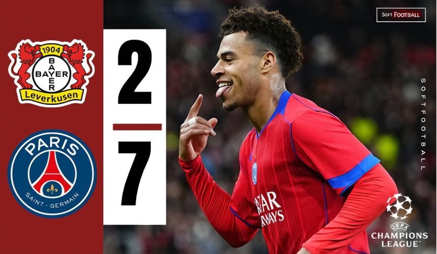 Bayer Leverkusen vs Paris Saint-Germain (Photo Credit: Softfootball Media)