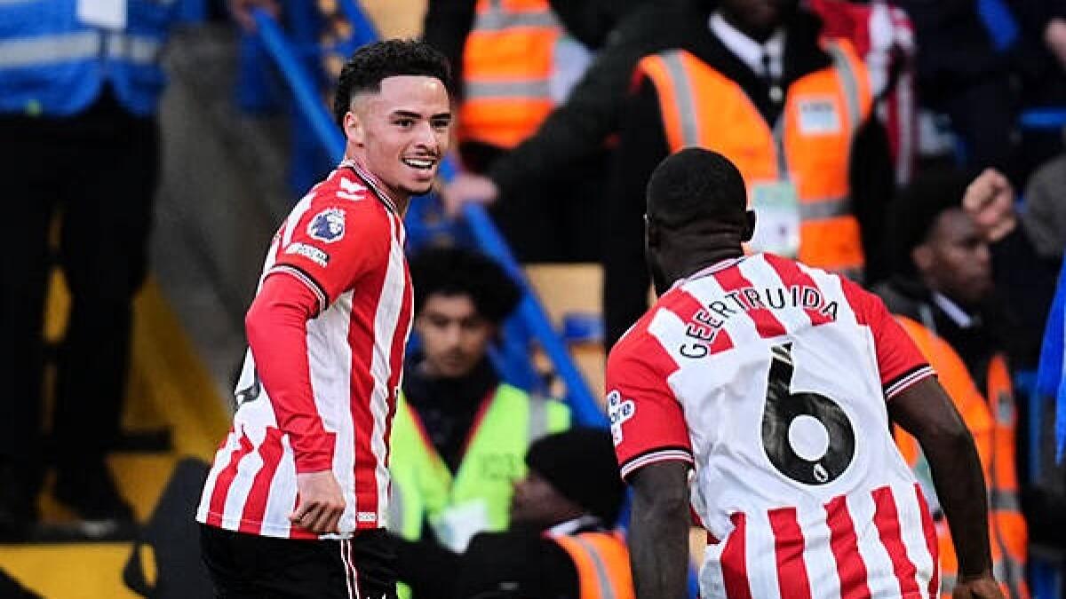 chemsdine talbi after scoring the winner for Sunderland (Photo Credit: Premier League Facebook page)