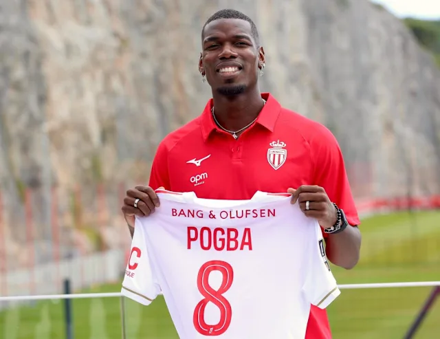 Paul Pogba of AS Monaco (Photo Credit: Pogba's official instagram account)