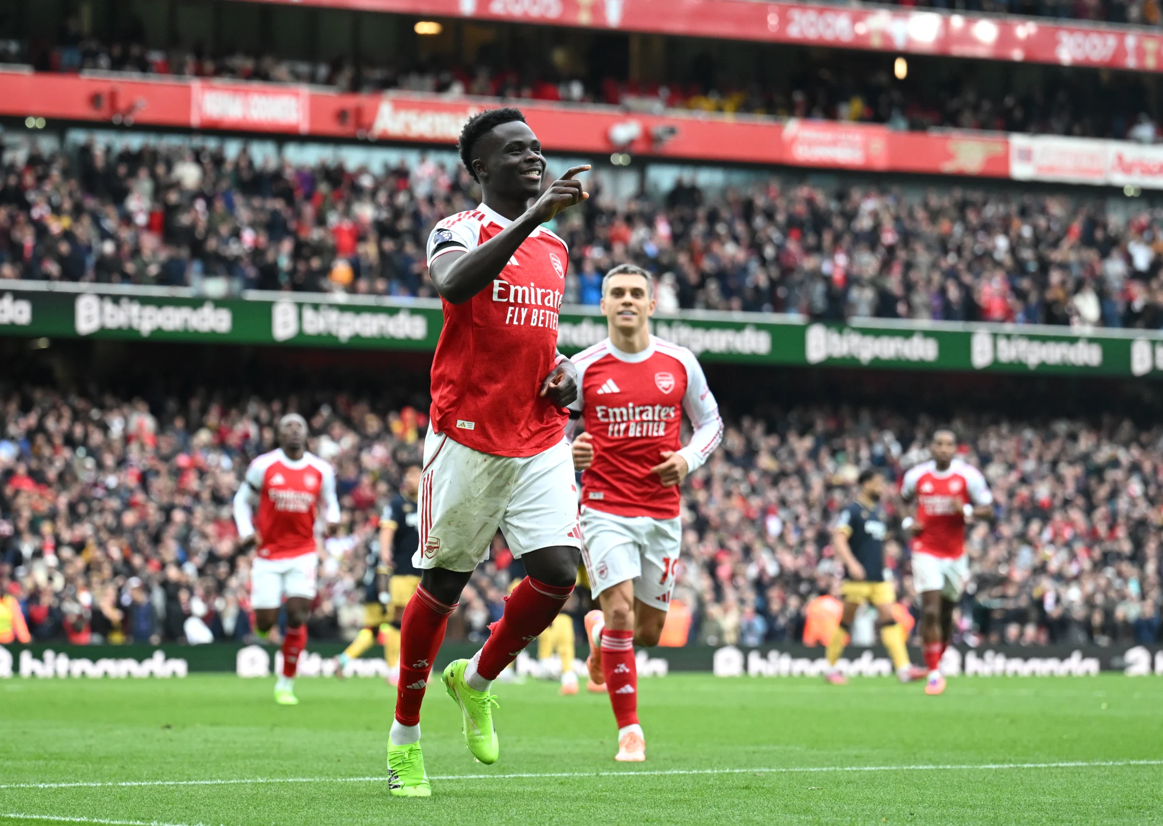 Bukayo Saka (Photo Credit: Arsenal website)
