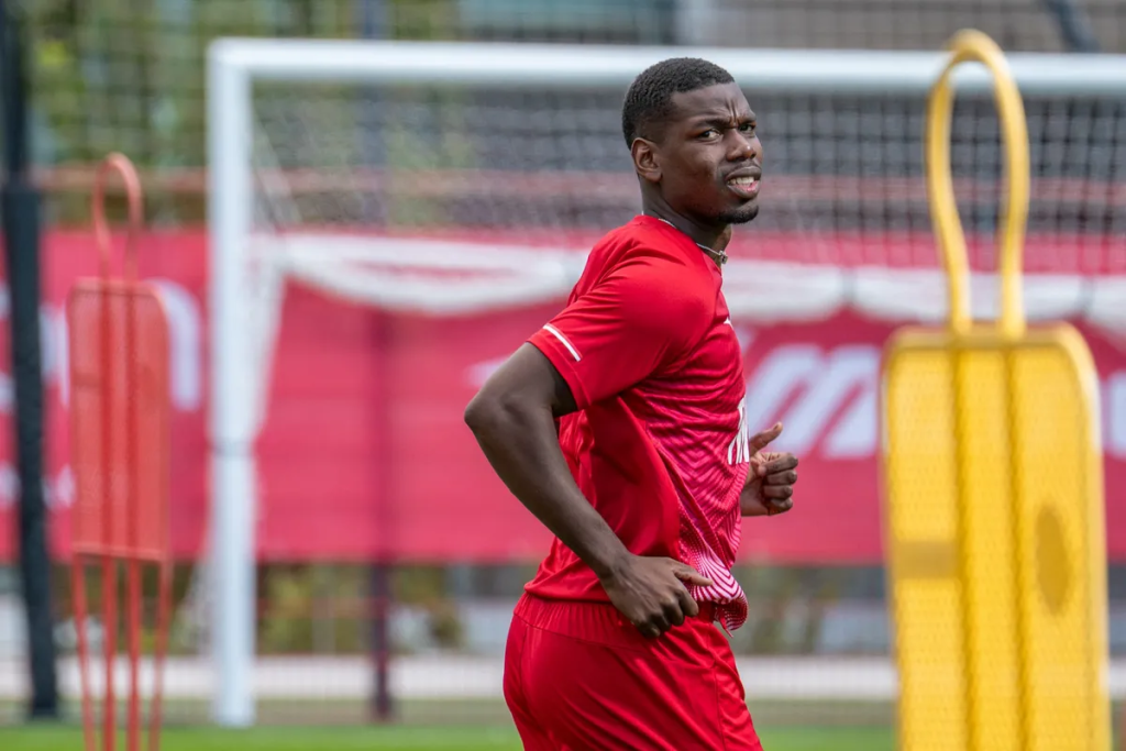 Paul Pogba of AS Monaco (Photo Credit: Monaco X handle)