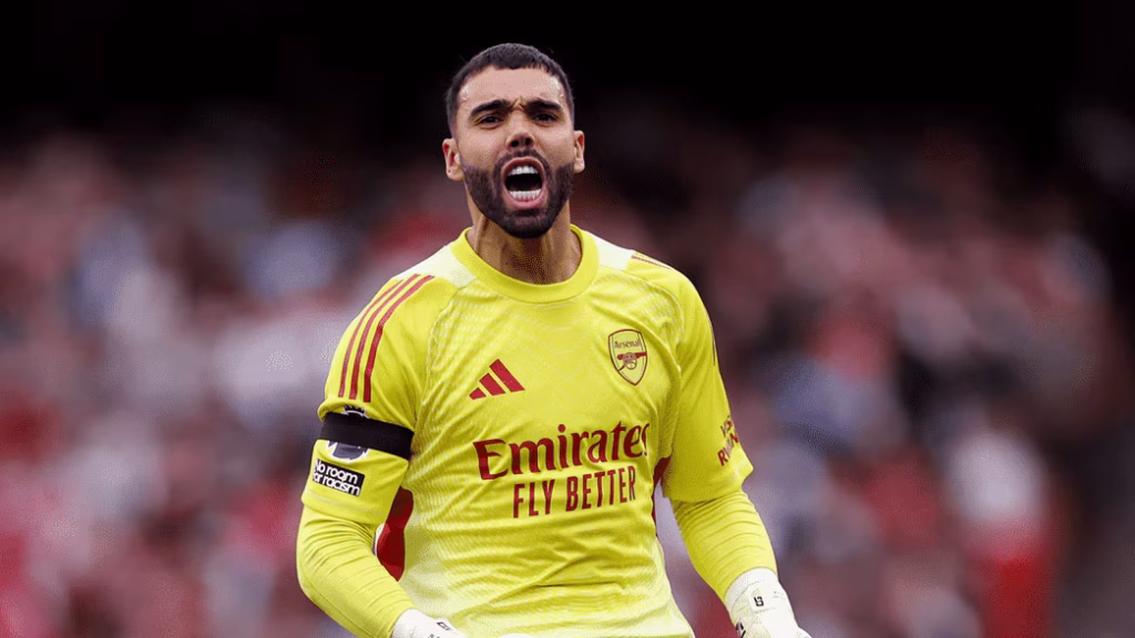 David Raya (Photo Credit: Arsenal website)