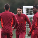 Kobbie Mainoo and Casemiro (Photo Credit: Manchester united website)