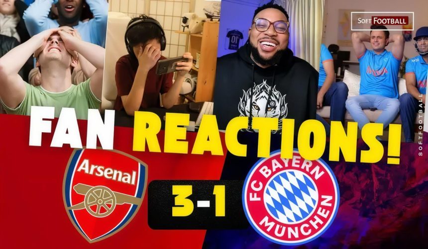 Arsenal vs Bayern Munich (Photo Credit: SoftFootball Media)