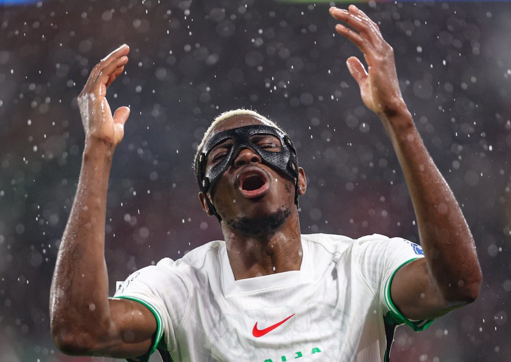 Victor Osimhen of Super Eagles (Photo Credit: Nigeria Media)