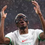 Victor Osimhen of Super Eagles (Photo Credit: Nigeria Media)