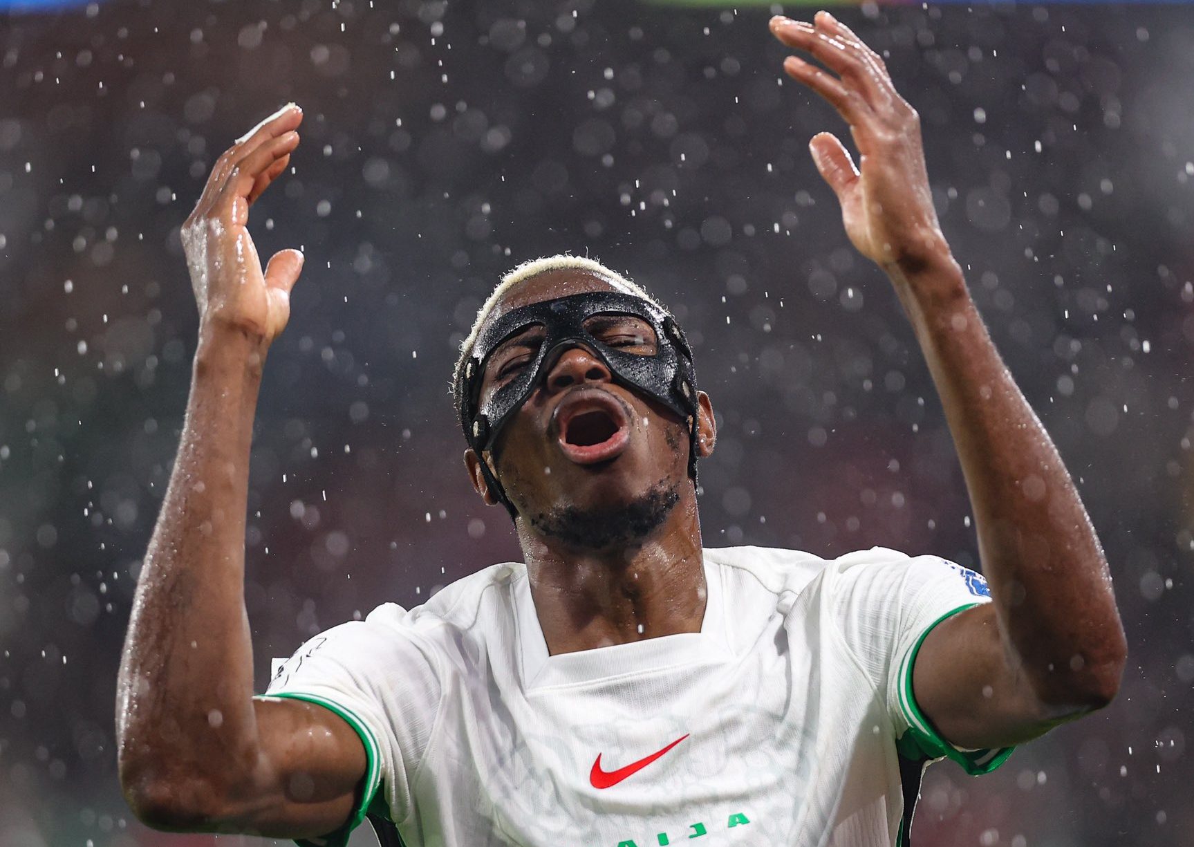 Victor Osimhen of Super Eagles (Photo Credit: Nigeria Media)