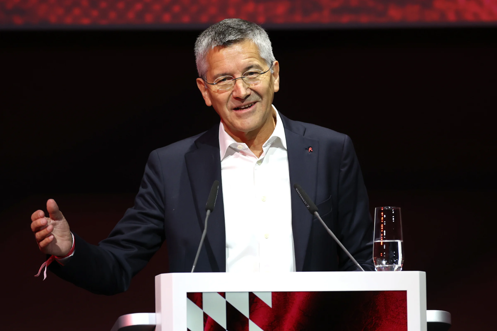 Bayern president Herbert Hainer (Photo Credit: Bayern Munich via X)