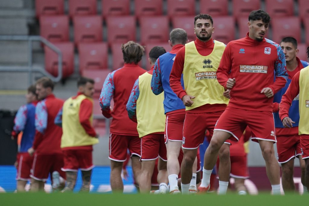 Luxembourg players in training (Photo Credit: Luxembourg football facebook page)