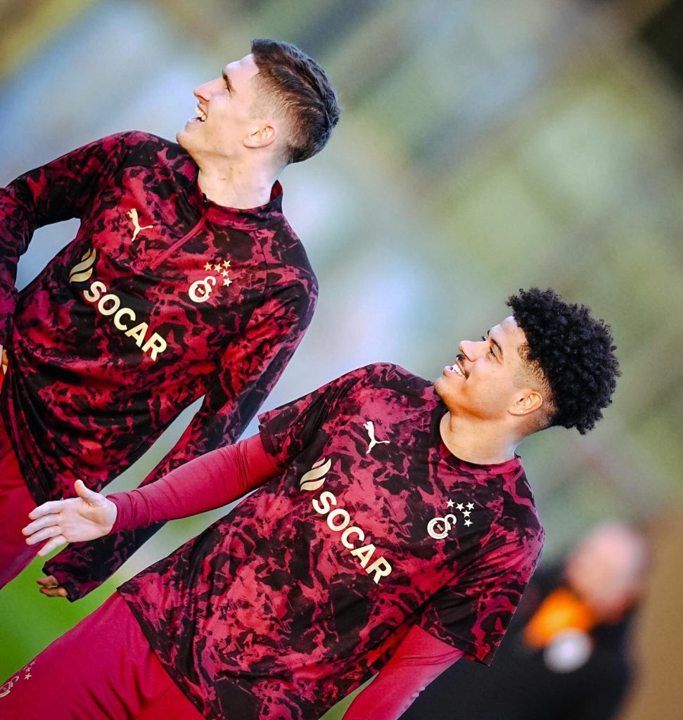 Galatasary players in training (Photo Credit: Galatasary via X)