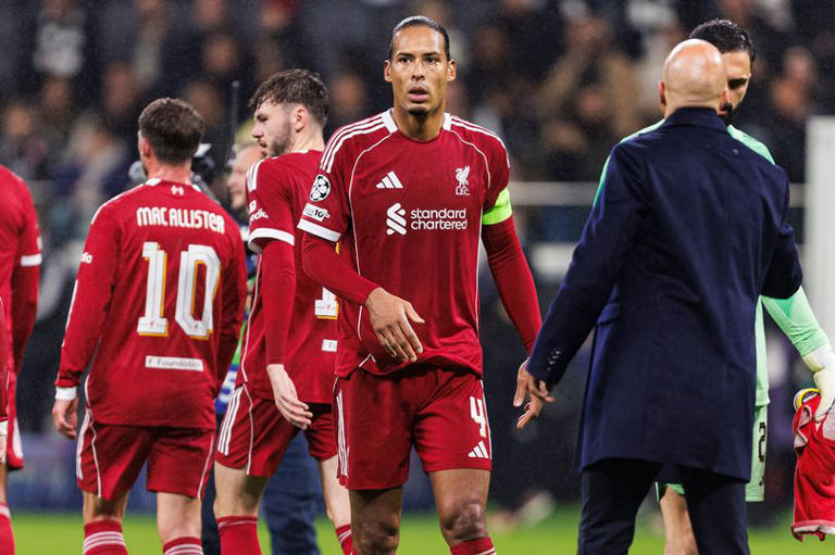 Arne Slot and Van Dijk (Photo Credit: Liverpool website)