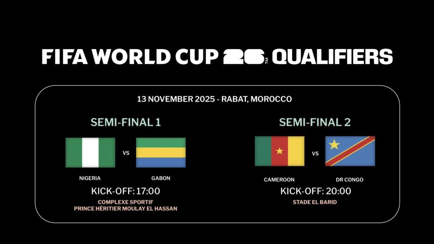 African Play-Offs for FIFA World Cup 2026 Qualifiers Photo Credit : African Football @ Facebook