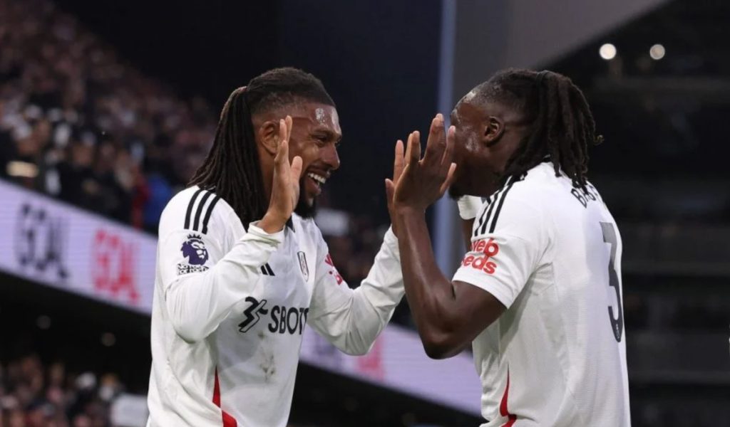 Alex Iwobi and Calvin Bassey. (Photo Credit: Fulham Media).
