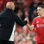 Arne Slot and Florian Writz (Photo Credit: Liverpool Media)