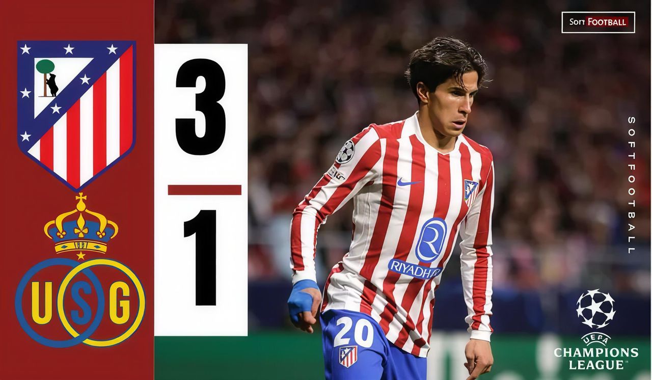 Atletico Madrid vs Union Saint-Gilloise (Photo Credit: Softfootball Media)