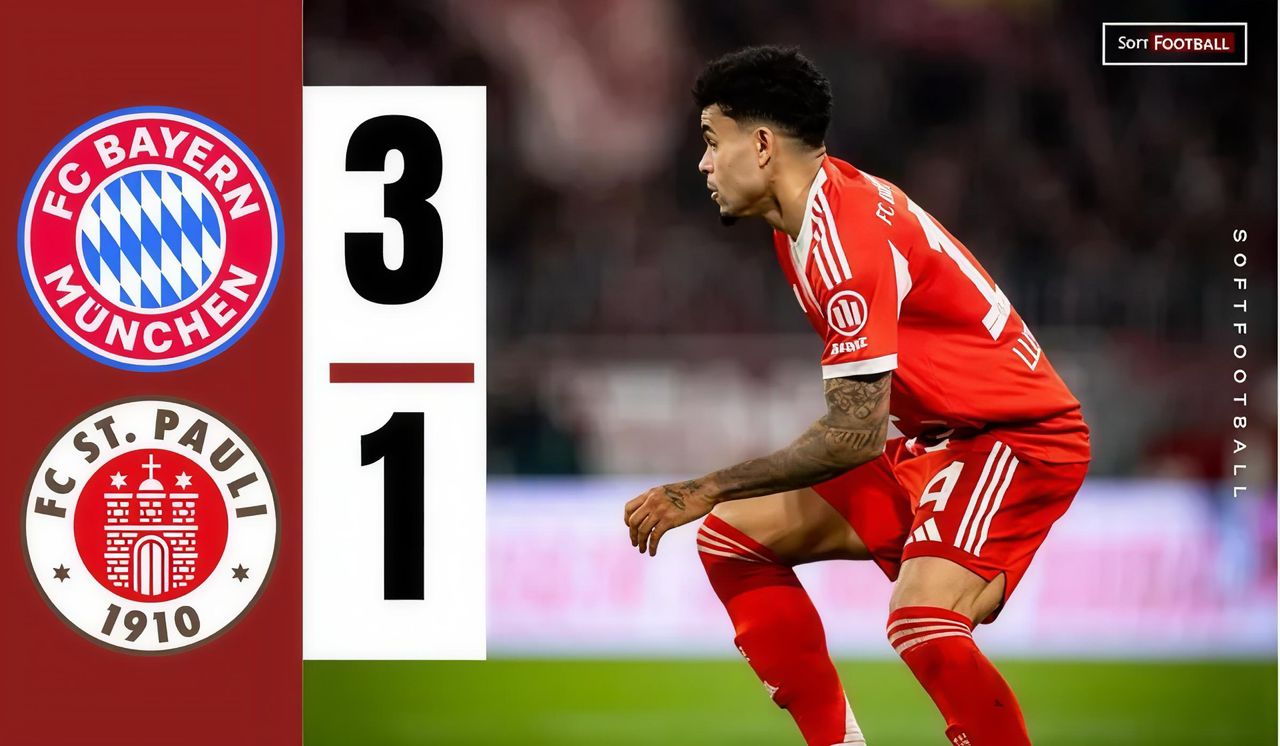 Bayern Munich 3-1 St. Pauli. (Photo Credit: Softfootball).
