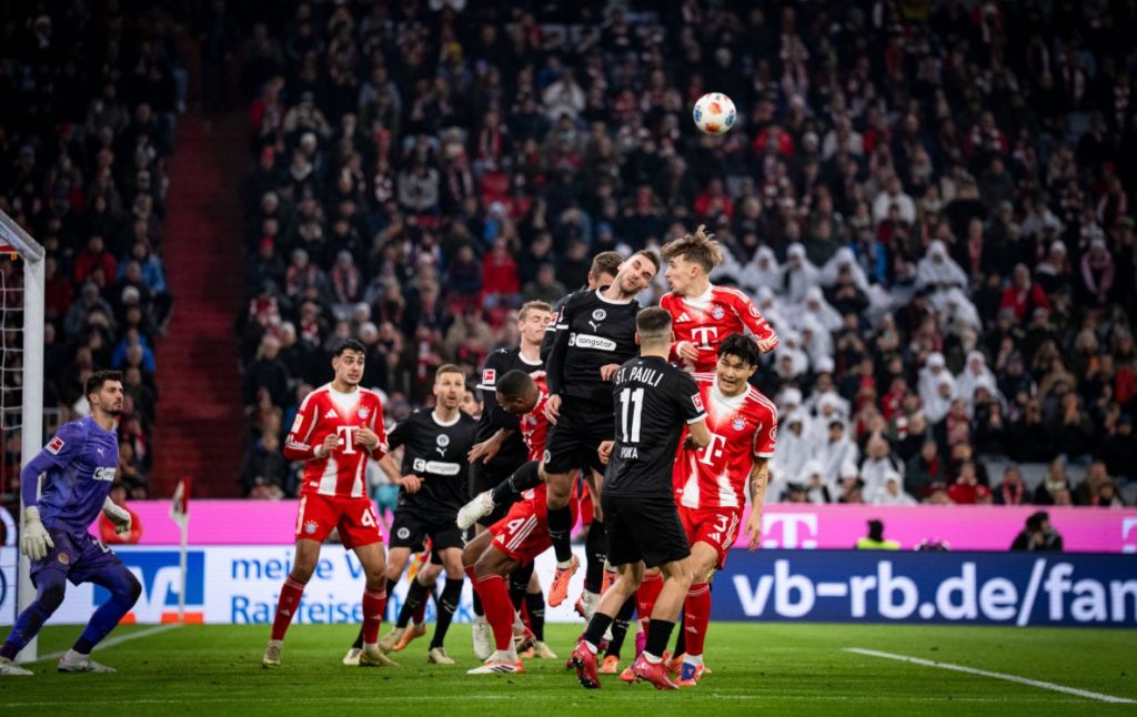 Bayern Munich vs St. Pauli action. (Photo Credit: Bayern Media).