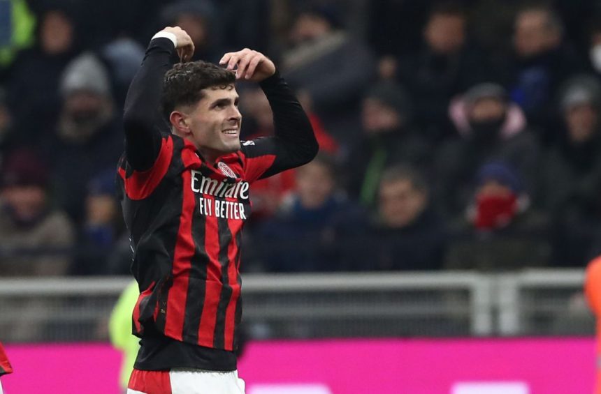 Christian Pulisic. (Photo Credit: AC Milan Media).