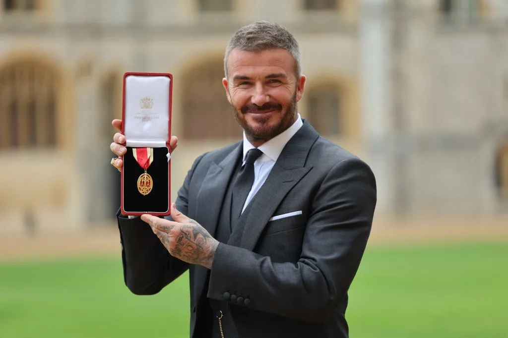 David Beckham (Photo Credit: The Royal Family X Handle)