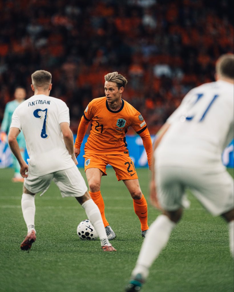 Frenkie de Jong (photo credit: Netherlands via X) 