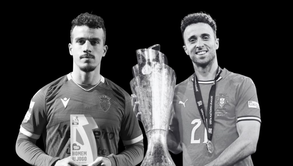 Diogo Jota and Andre Silva. (Photo Credit: Portugal Media).