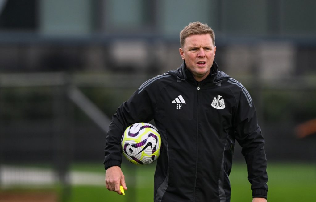 Eddie Howe. (Photo Credit: Newcastle United Media).