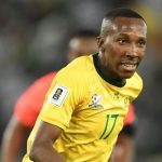 Elias Mokwana representing South Africa - Photo Credit : Soccerladuma