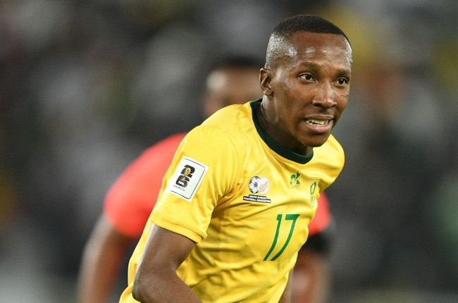 Elias Mokwana representing South Africa - Photo Credit : Soccerladuma