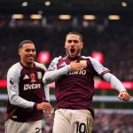 Emi Buendia celebrates his goal. (Photo Credit: Aston Villa Media.).